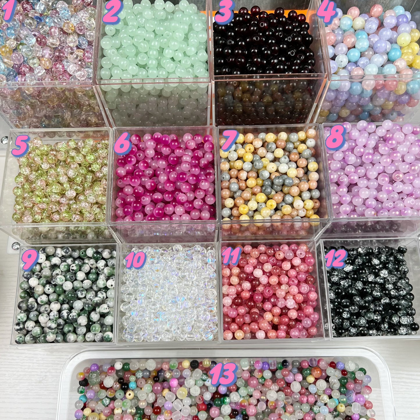 DIY Beads(BUY 6, GET EXTRA 3 BOWLS)